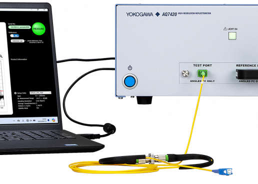 High-resolution reflectometer for optical market takes efficiency to new levels